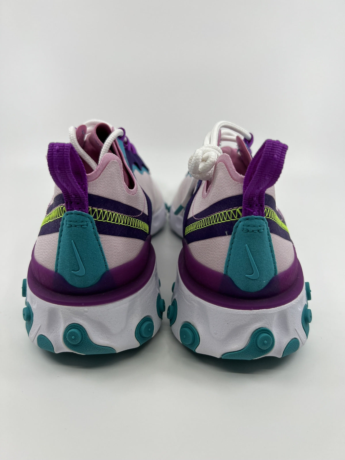 Nike BQ2728 REACT ELEMENT 55 - MAGIC FLAMINGO Women Running Shoe US7.5
