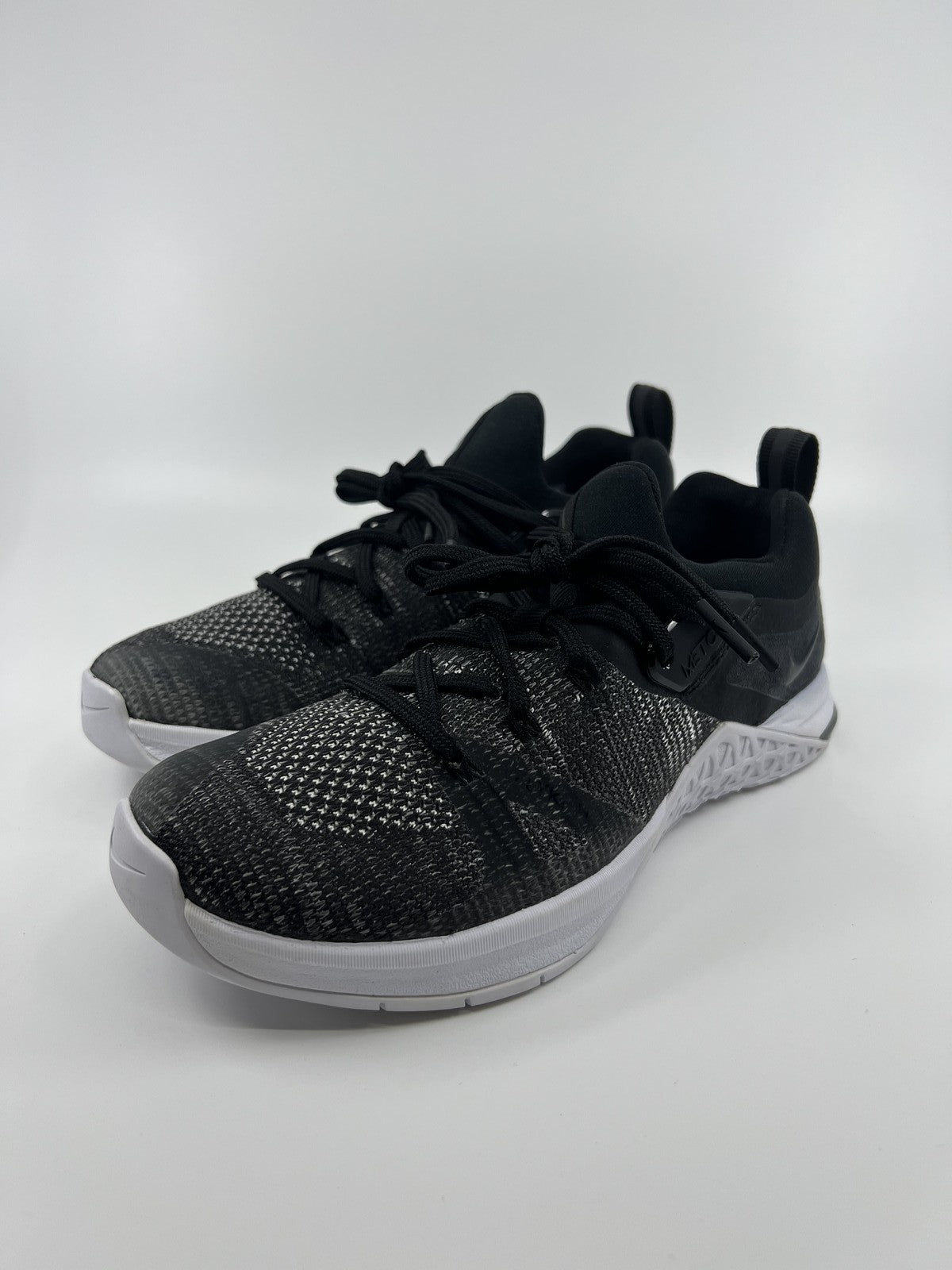 ♻️✅Nike Metcon 3 Flyknit Black Women's US6.5 Brand New Recycled Box