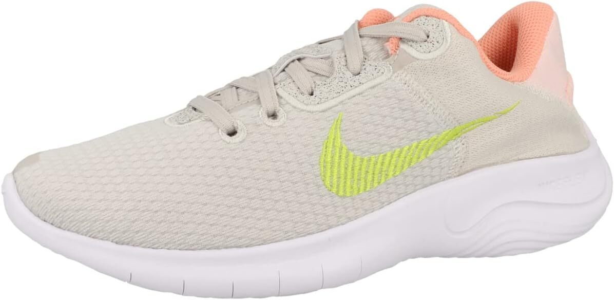 Nike Women's Flex Experience Run US 6.5 Light Bone Atomic Green DD9283-00