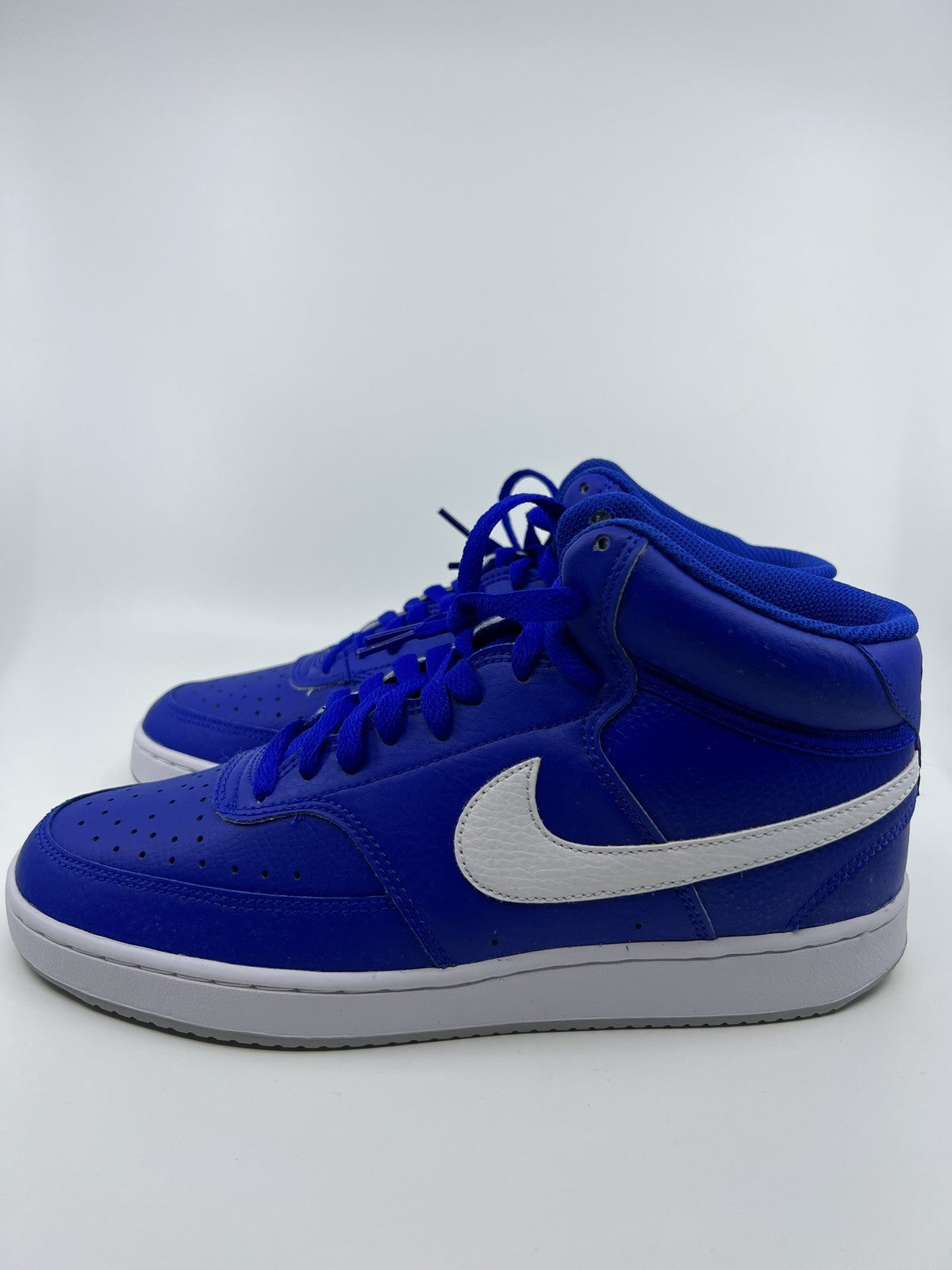 ♻️✅Nike COURT VISION - Low Racer Blue Men's Running Shoe US8 Brand New