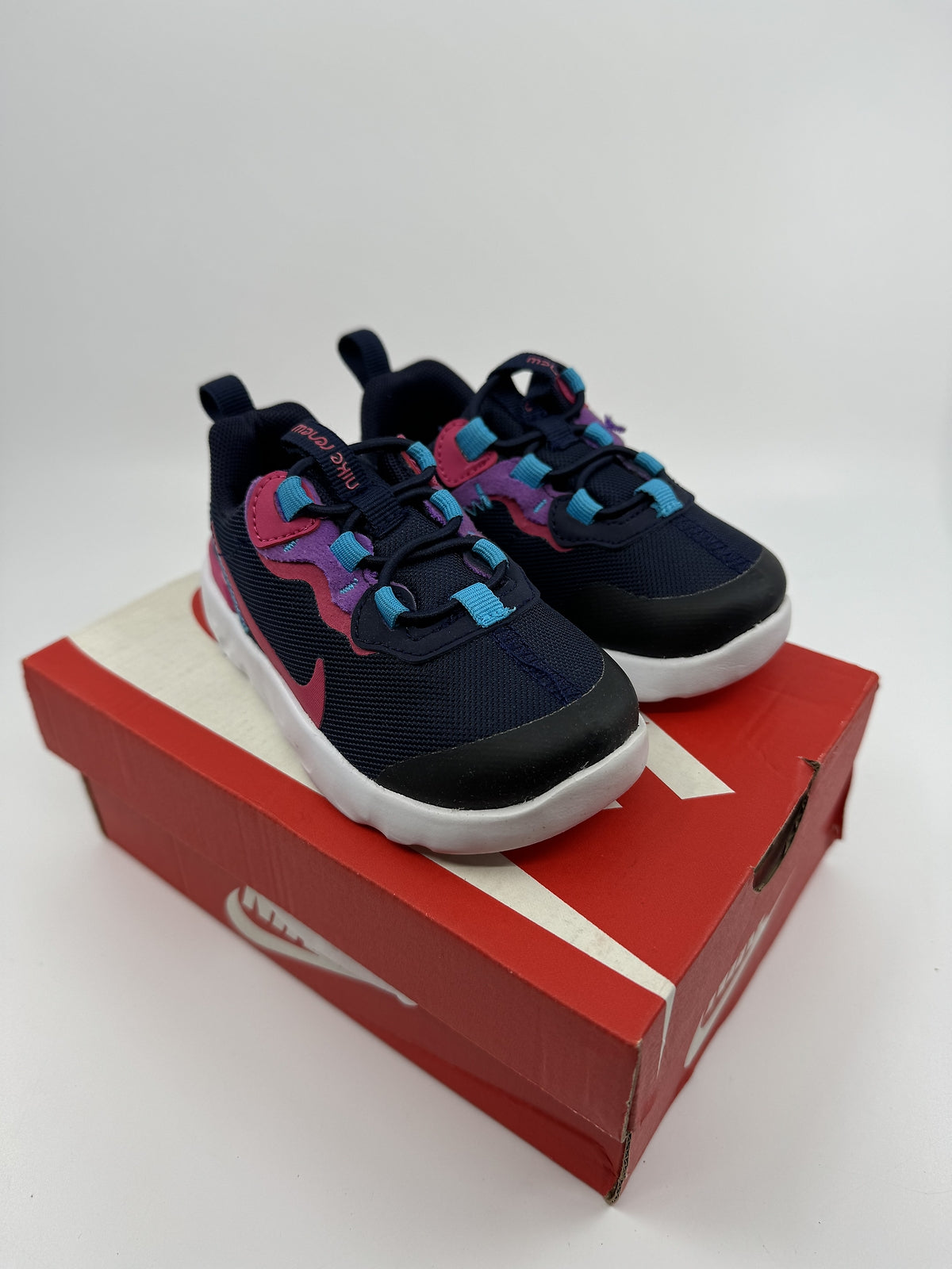 Nike Element 55 (TD) Blackened Blue Watermelon New Toddler Size 6c CK4083