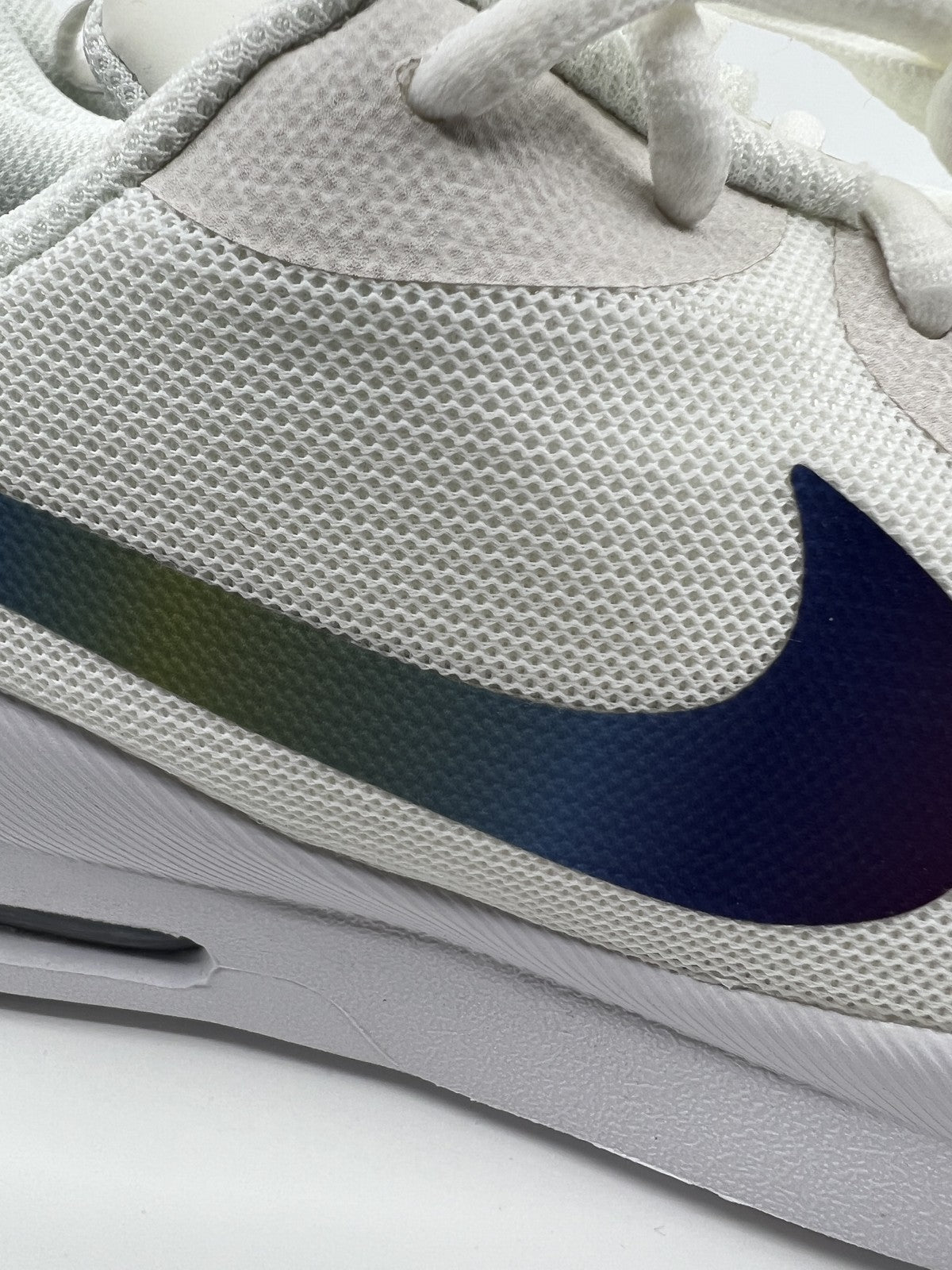 ♻️✅Nike Air Max Oketo White Black Men's Running Shoe Sneaker AQ2235 100 Sz 10