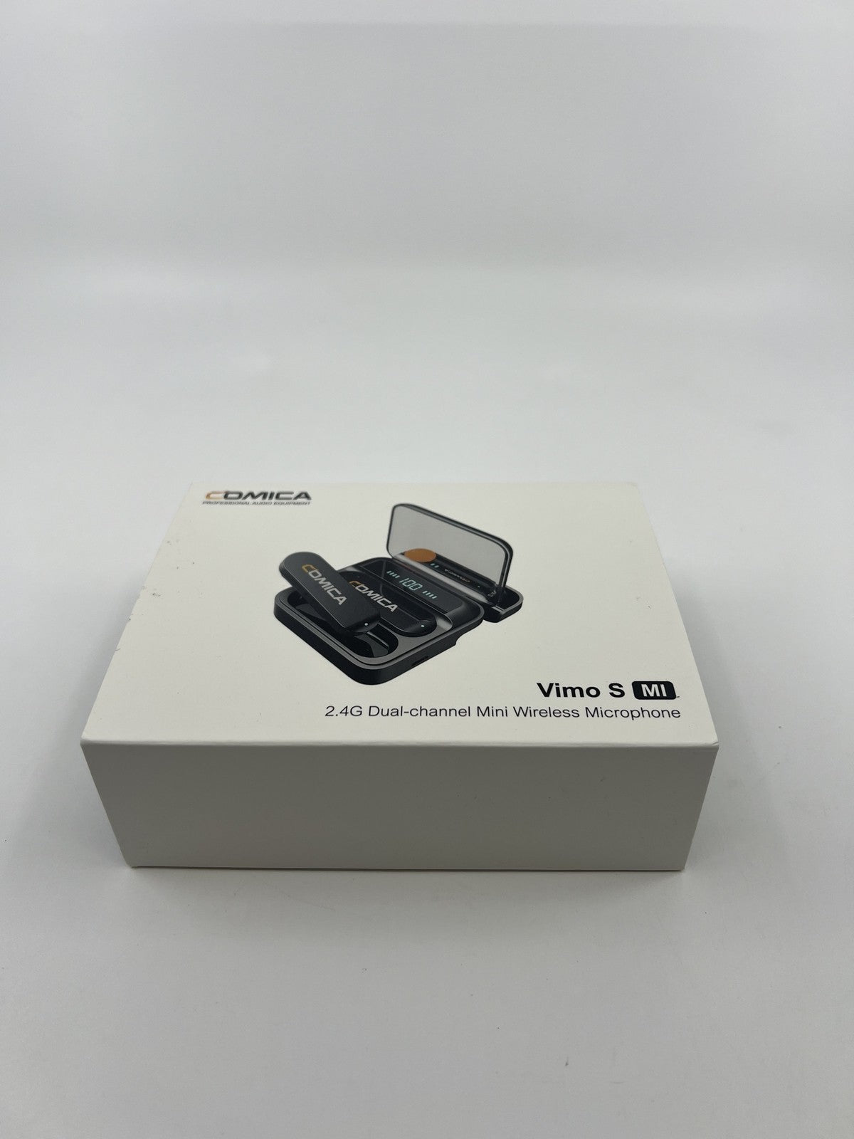 Comica Vimo S MI Wireless Microphone for iPhone MFI Certified,Noise Cancellation