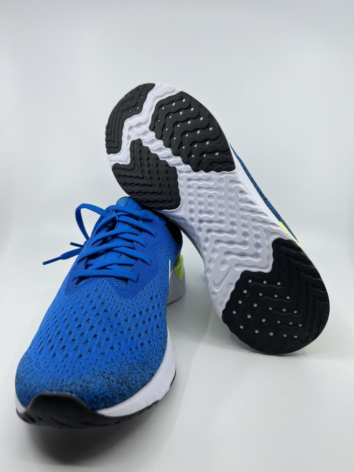 Nike ODYSSEY REACT - BLUE/WHITE Men's Running Shoe US9 Brand New