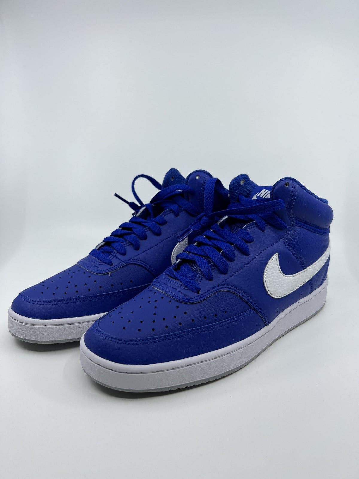 ♻️✅Nike COURT VISION - Low Racer Blue Men's Running Shoe US8 Brand New