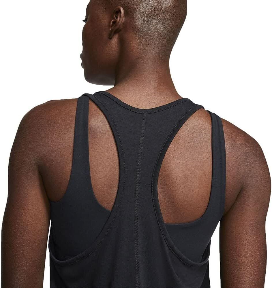 Nike Yoga Layer Tank Black/Dark Smoke Grey XS