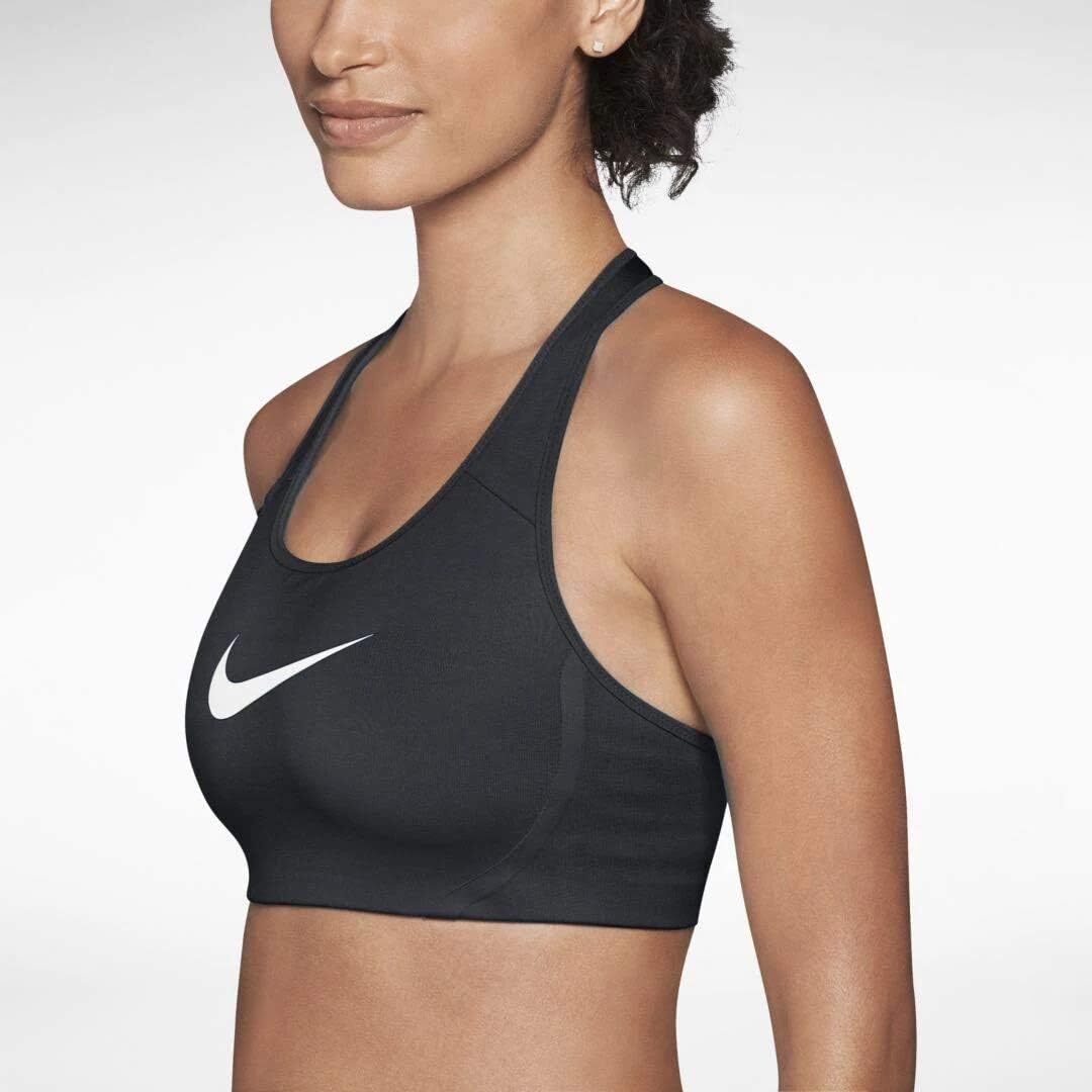 ♻️✅Nike womens Victory High Support Sports Bra X-Small Black/White