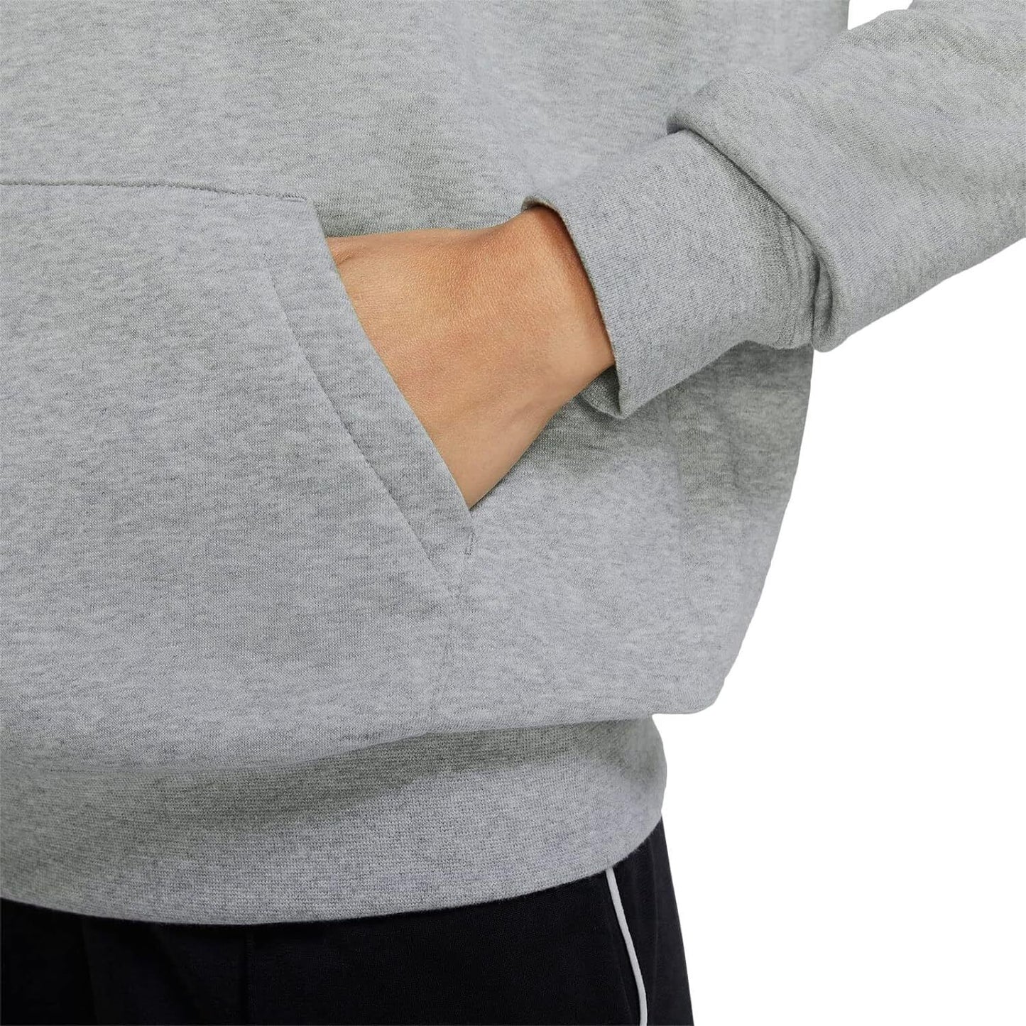 ♻️✅Nike Women's Dark Grey Heather Essential Fleece Hoodie (BV4124 063)