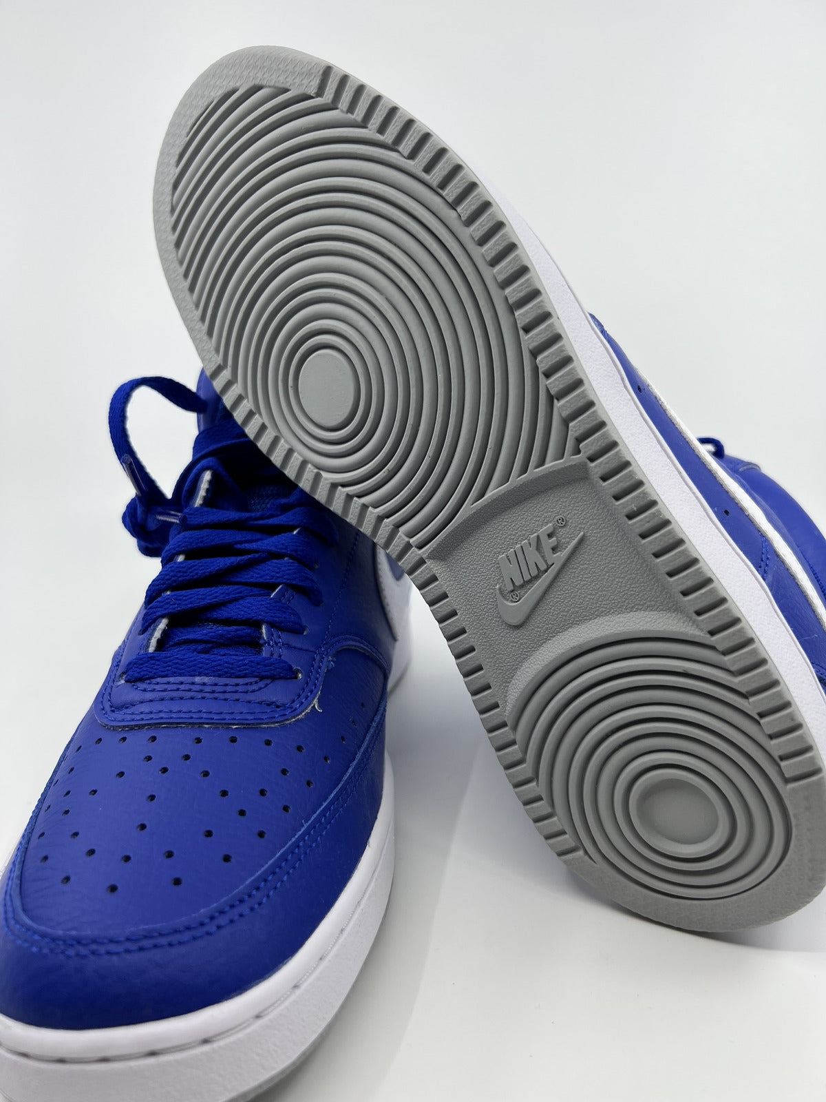 ♻️✅Nike COURT VISION - Low Racer Blue Men's Running Shoe US8 Brand New