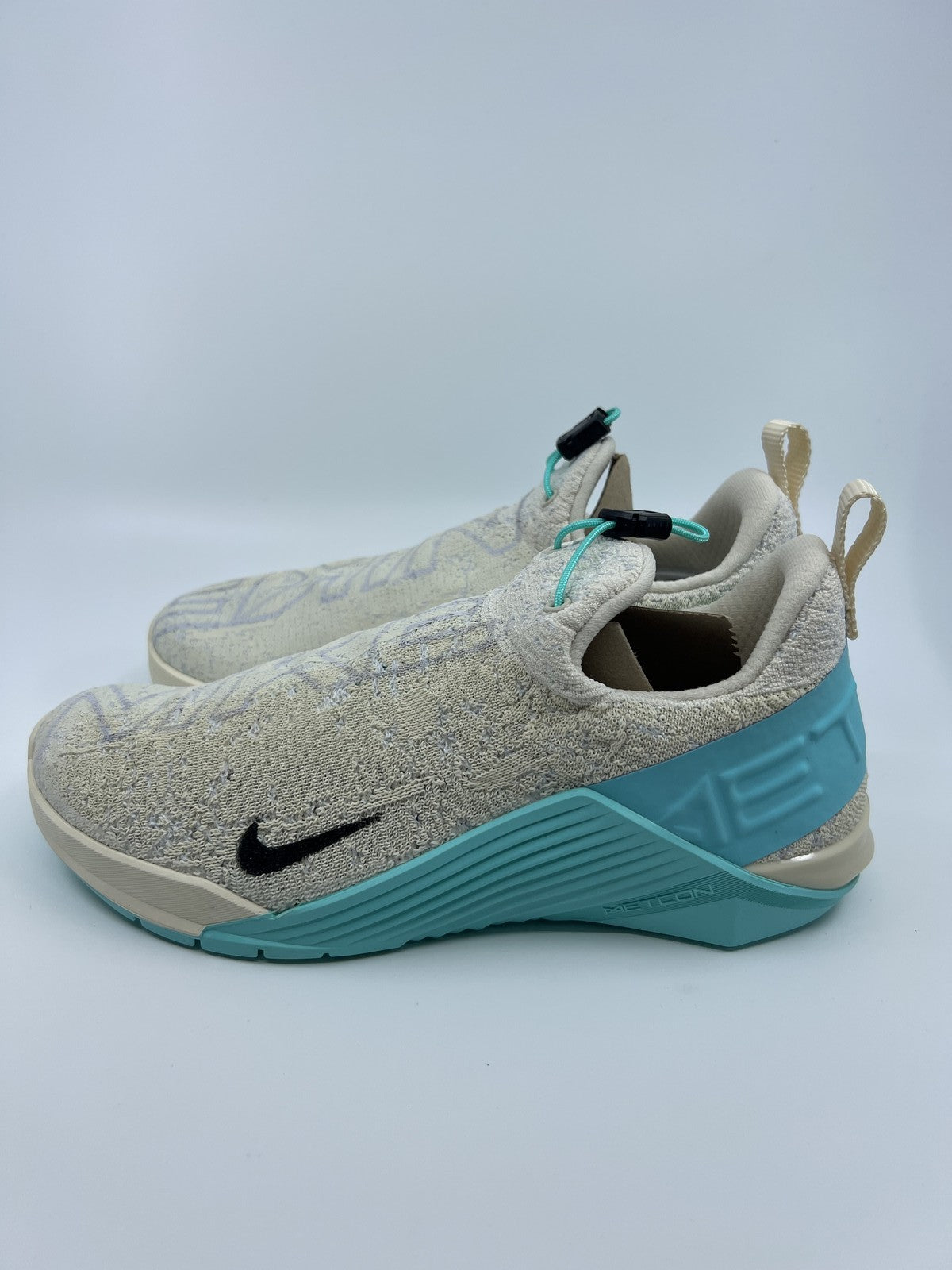 ♻️✅NIKE Wmns React Metcon 'Light Cream Aurora Green' Size US7 BQ6046-203