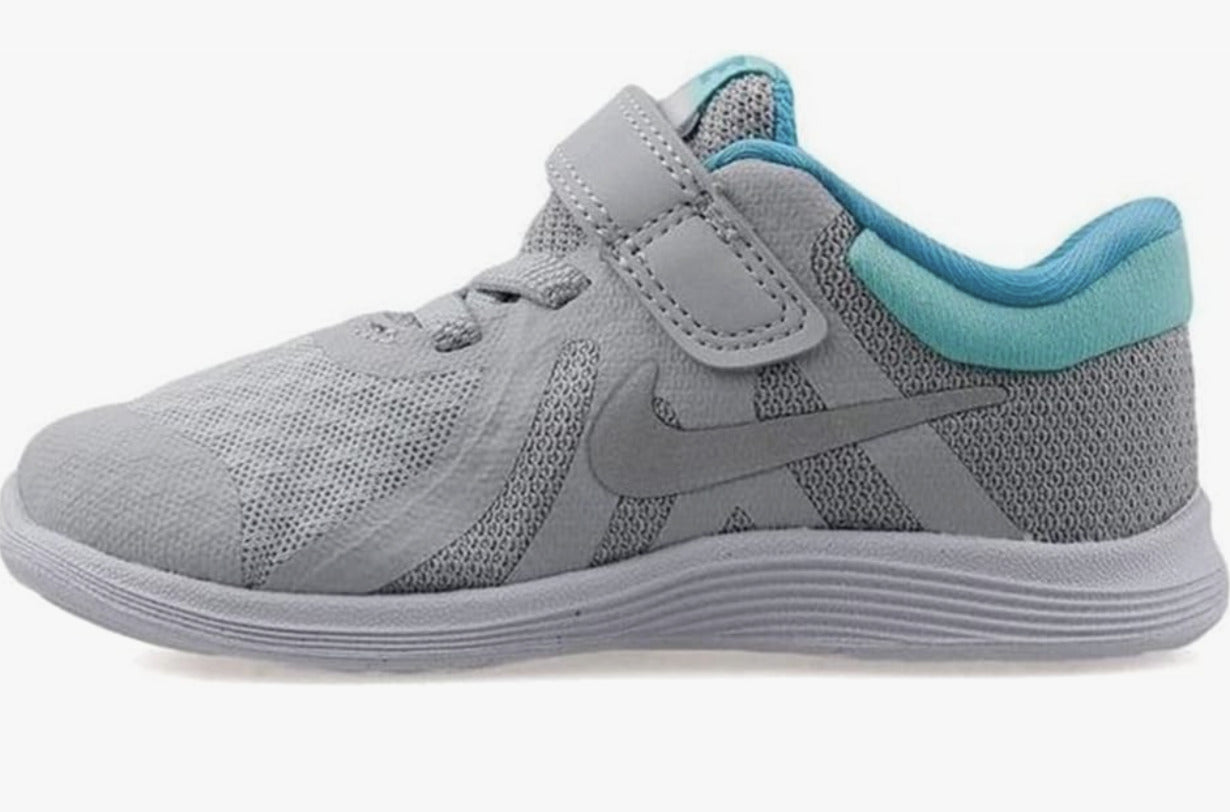 Nike Revolution 4 (TDV) Running Shoe Little Kids Silver