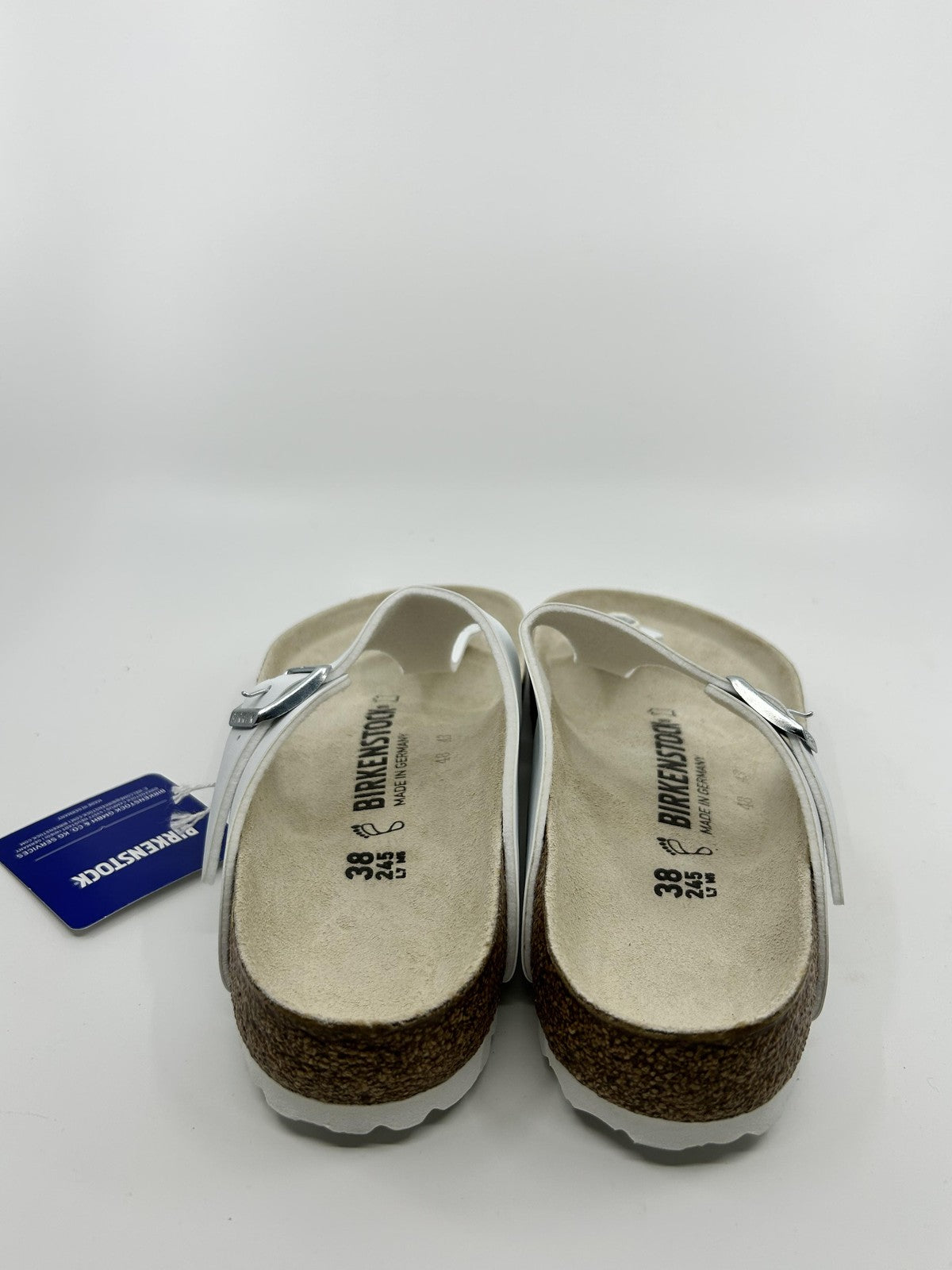 ♻️✅Birkenstock Gizeh BS WHEIT Men's Sandal US9 Brand New Original Box