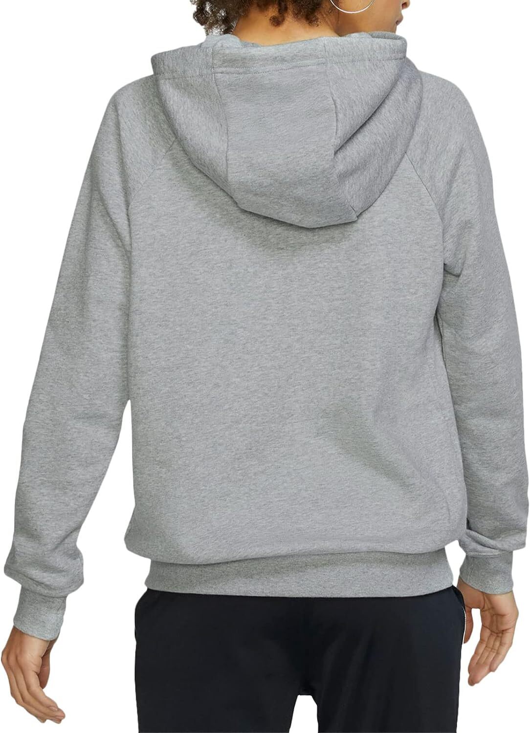 ♻️✅Nike Women's Dark Grey Heather Essential Fleece Hoodie (BV4124 063)