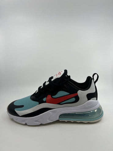 Nike Womens Air Max 270 React Trainers Sneakers US8 Black Chile Red