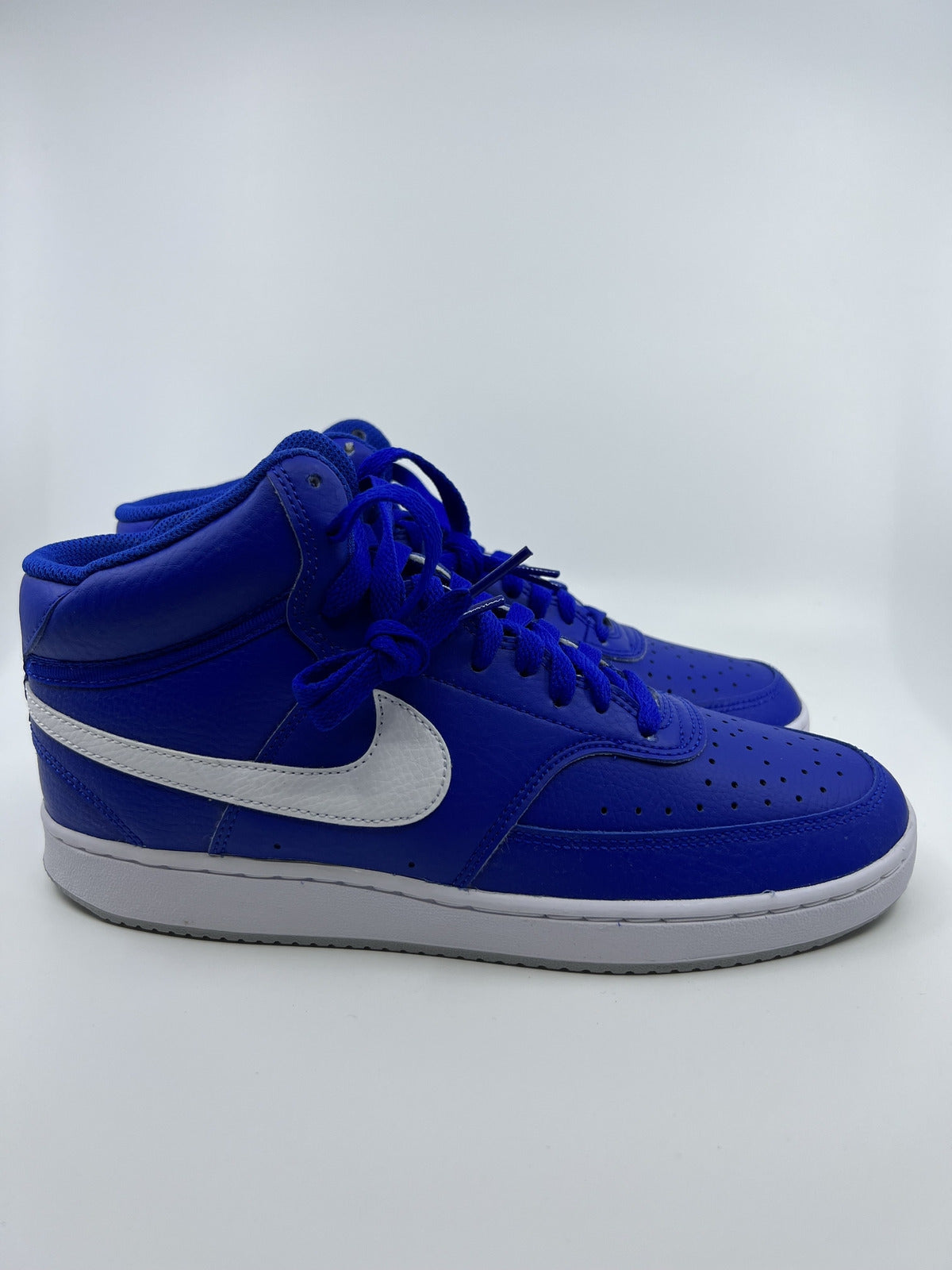 ♻️✅Nike COURT VISION - Low Racer Blue Men's Running Shoe US8 Brand New