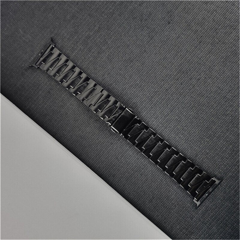 STAINLESS STEEL APPLE WATCH BAND 10/9/8/7/6/5/4/SE ULTRA 1/2 MULTICOLOR LUXURY