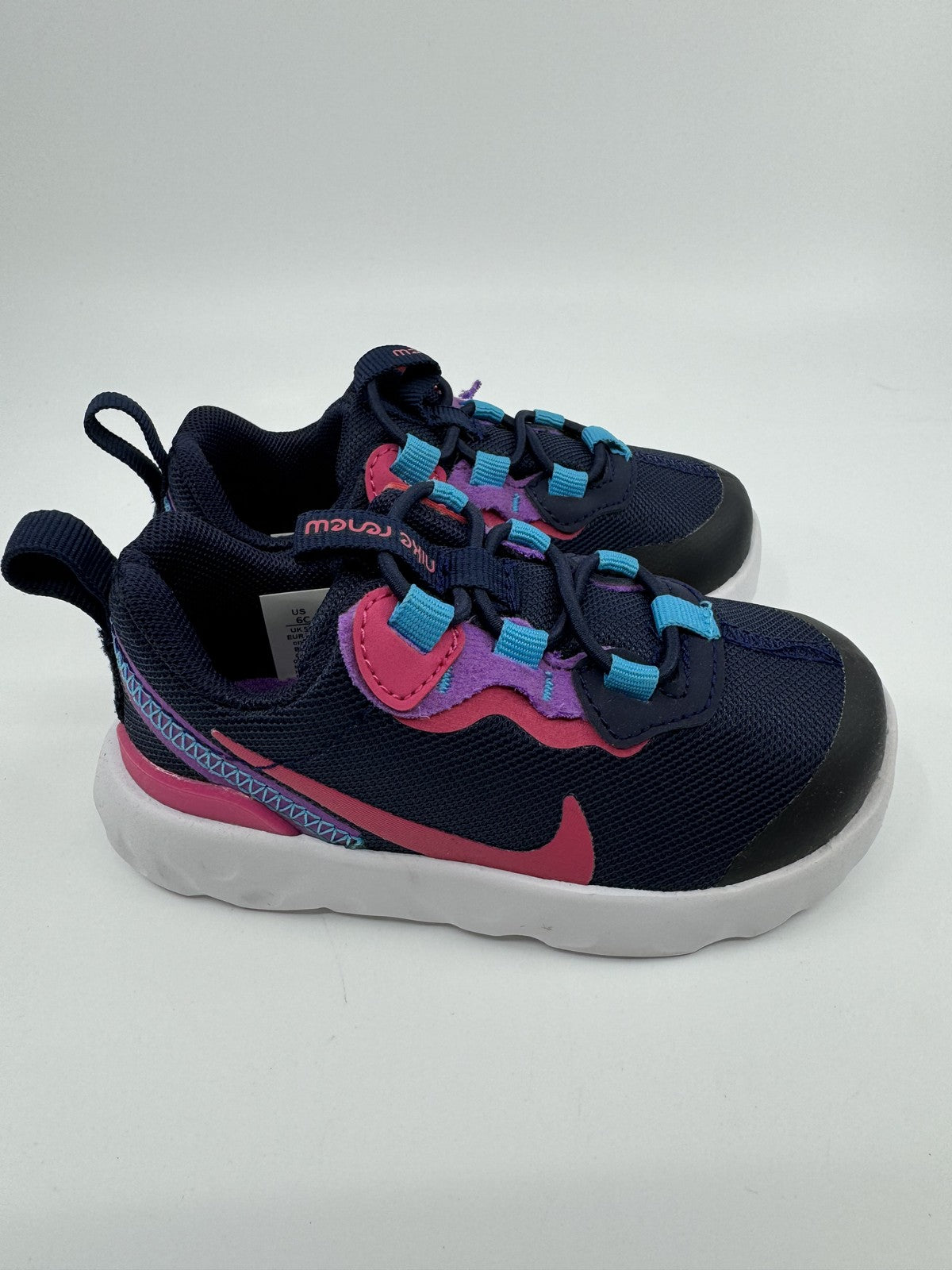 ♻️✅Nike Element 55 (TD) Blackened Blue Watermelon New Toddler Size 6c CK4083
