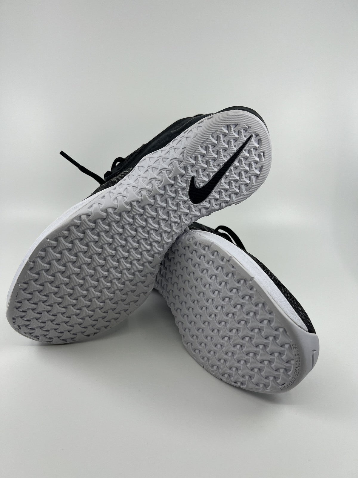 ♻️✅Nike Metcon 3 Flyknit Black Women's US6.5 Brand New Recycled Box