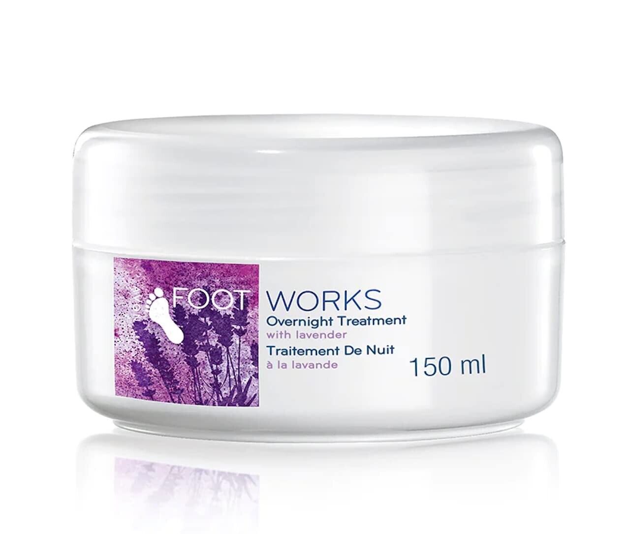 Avon Foot Works Lavender Overnight Foot Treatment 5.1oz