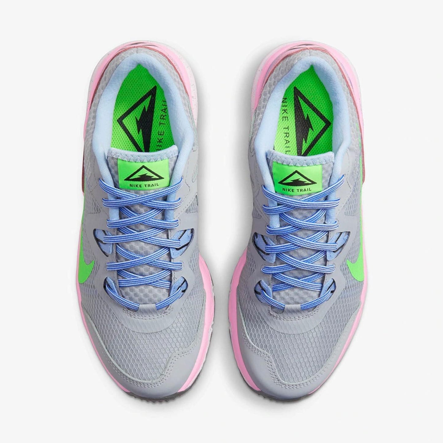 Nike Womens Juniper Trail Running Shoe Wolf Grey/Green Strike