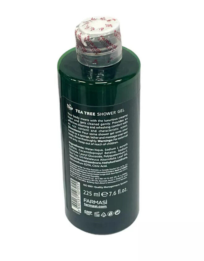 Dr. C.Tune Tea Tree Shower Gel By Farmasi ( 225ml / 7.6oz ) New Sealed