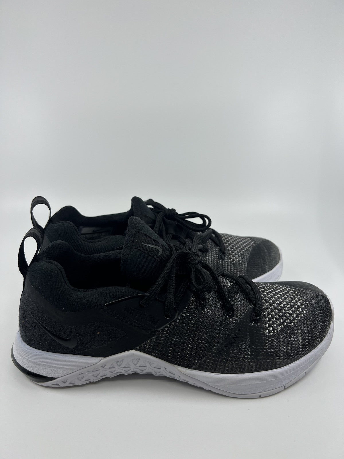 ♻️✅Nike Metcon 3 Flyknit Black Women's US6.5 Brand New Recycled Box