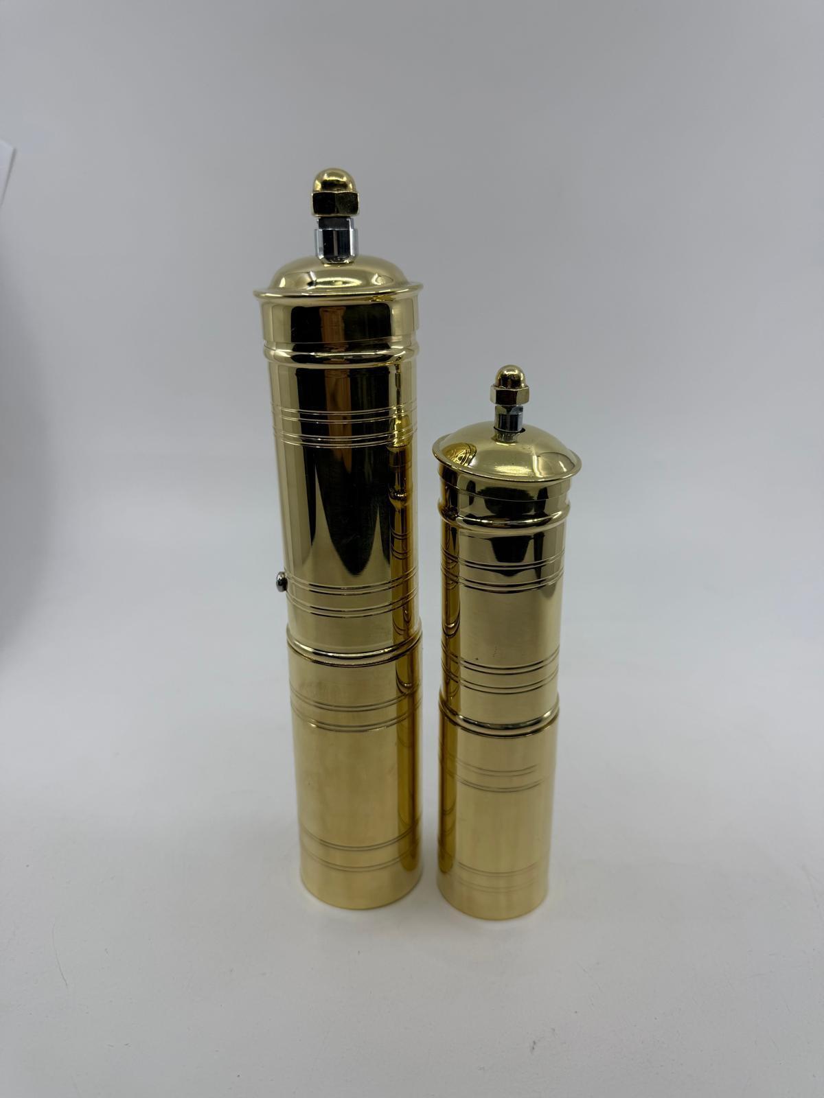 Traditional turkish coffee grinder brass SET OF 2