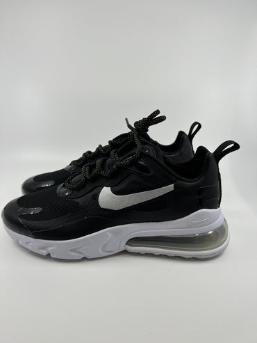 Nike AIR MAX 270 REACT - BLACK SILVER Women's Running US8