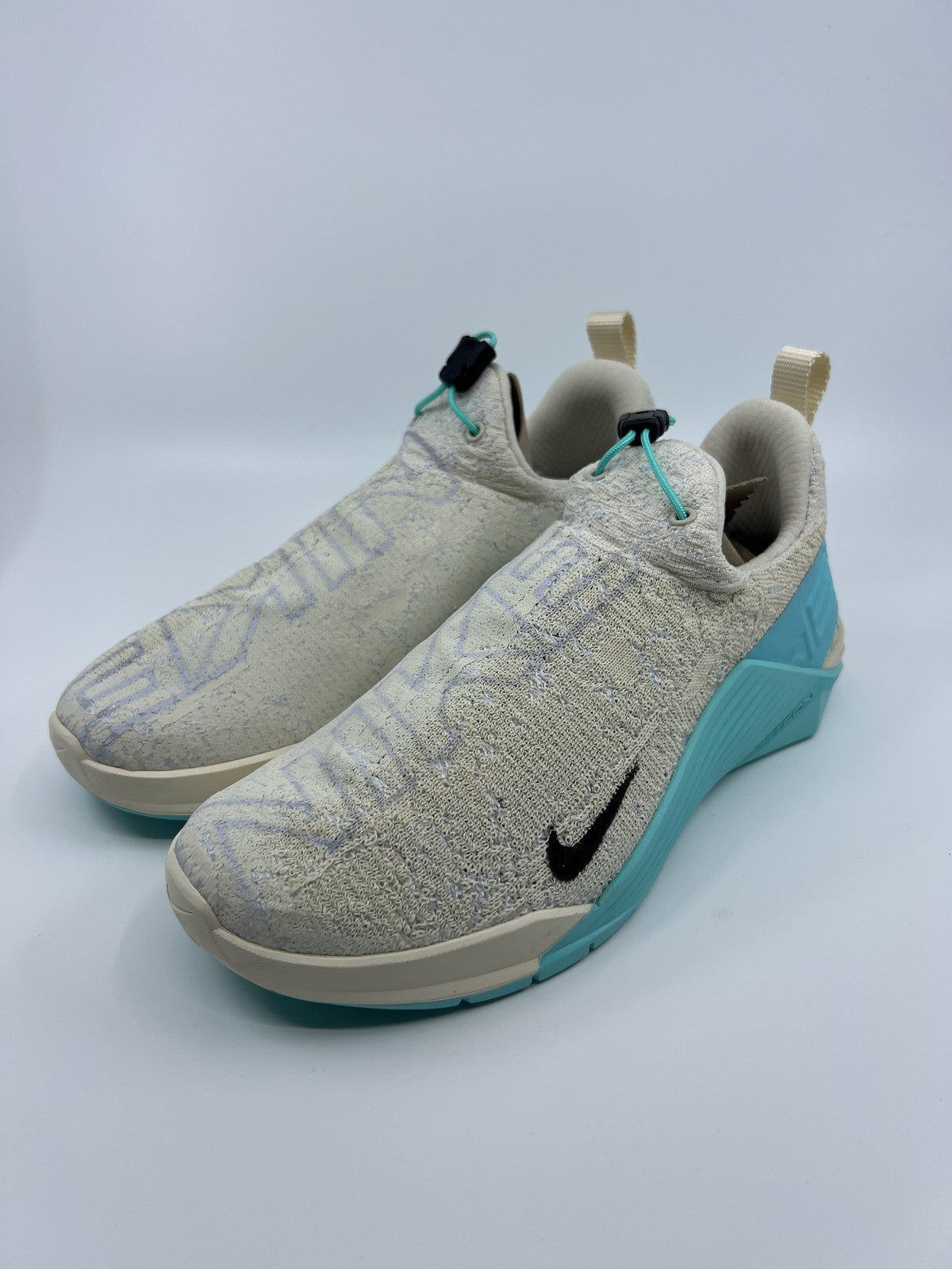 ♻️✅NIKE Wmns React Metcon 'Light Cream Aurora Green' Size US7 BQ6046-203