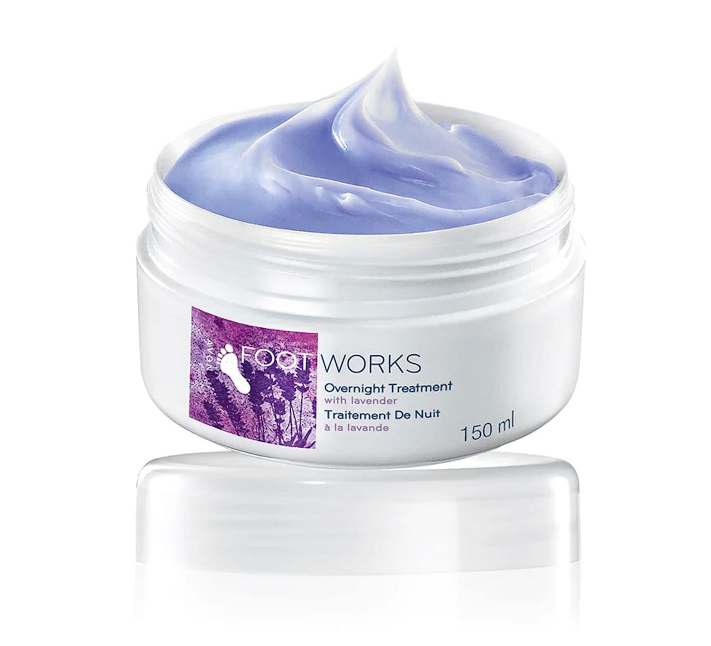 Avon Foot Works Lavender Overnight Foot Treatment 5.1oz