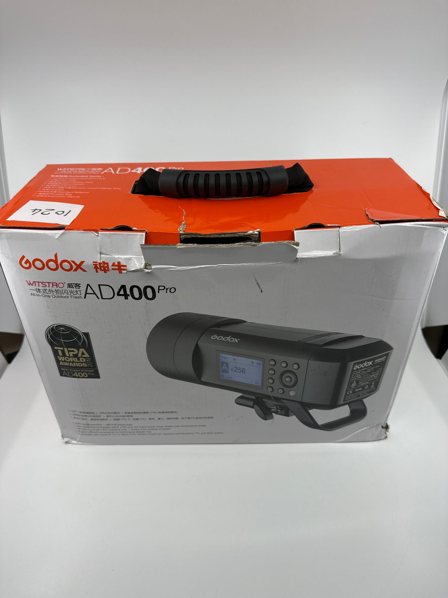 Godox AD400 Pro Outdoor Flash Strobe Light 30W LED Modeling Lamp,Recycle Time