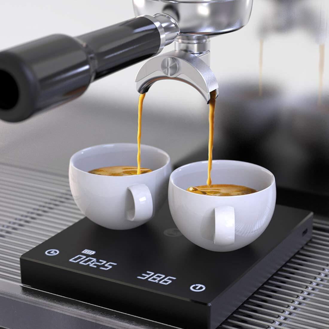 TIMEMORE Coffee Scale, Espresso Scale,Weigh Digital and  with Timer,2000 Gr