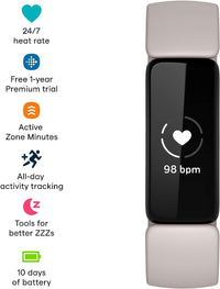 ♻️✅ Fitbit Inspire 2 Health & Fitness Tracker-Openbox -