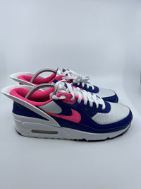♻️✅ Nike Air Max 90 FlyEase Shoes Hyper Pink Deep Royal Blue US9.5 CU0814-101