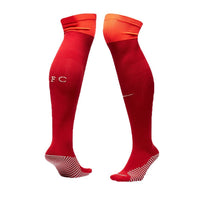 ♻️✅Nike Men`s Liverpool FC 2021/22 Stadium Home Over-the-Calf Soccer Socks