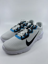 Nike CD7091 EXPLORE STRADA - WHITE/BLUE FURRY Women Running Shoe US7.5