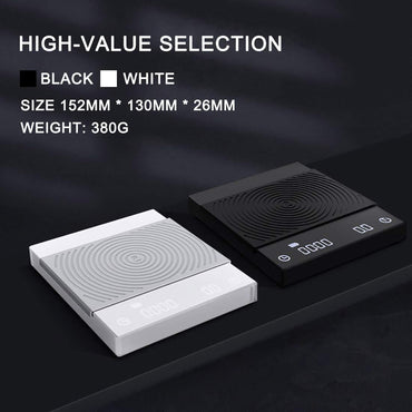 TIMEMORE Coffee Scale, Espresso Scale,Weigh Digital and  with Timer,2000 Gr