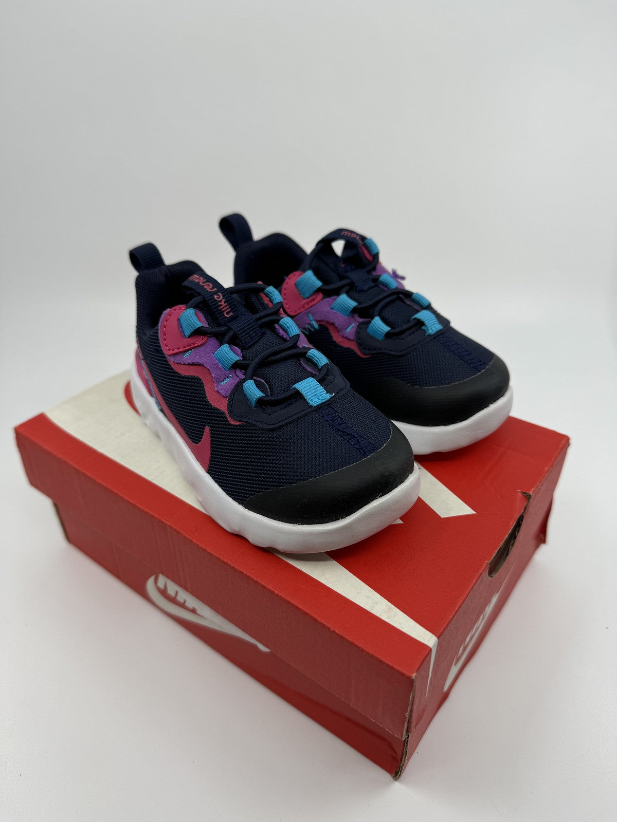 ♻️✅Nike Element 55 (TD) Blackened Blue Watermelon New Toddler Size 6c CK4083