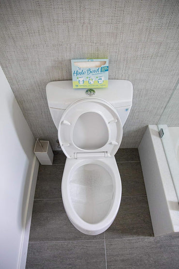 Hinlo Bowl - is an Eco-Friendly, Biodegradable, and flushable Toilet Bowl