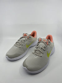 Nike Flex Experience Run 11 Women's Road Running Shoes 9 Light Bone Atomic Green