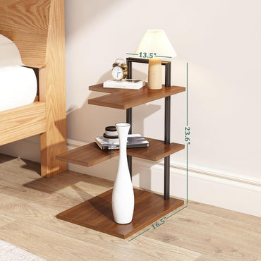 Unique Side Table Modern Thin Small Side Table, Skinny Slim for Living Room