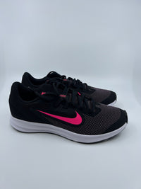 ♻️✅Nike Downshifter 9  Black/Pink/White Kids Shoes - Size 7  AR4135-003