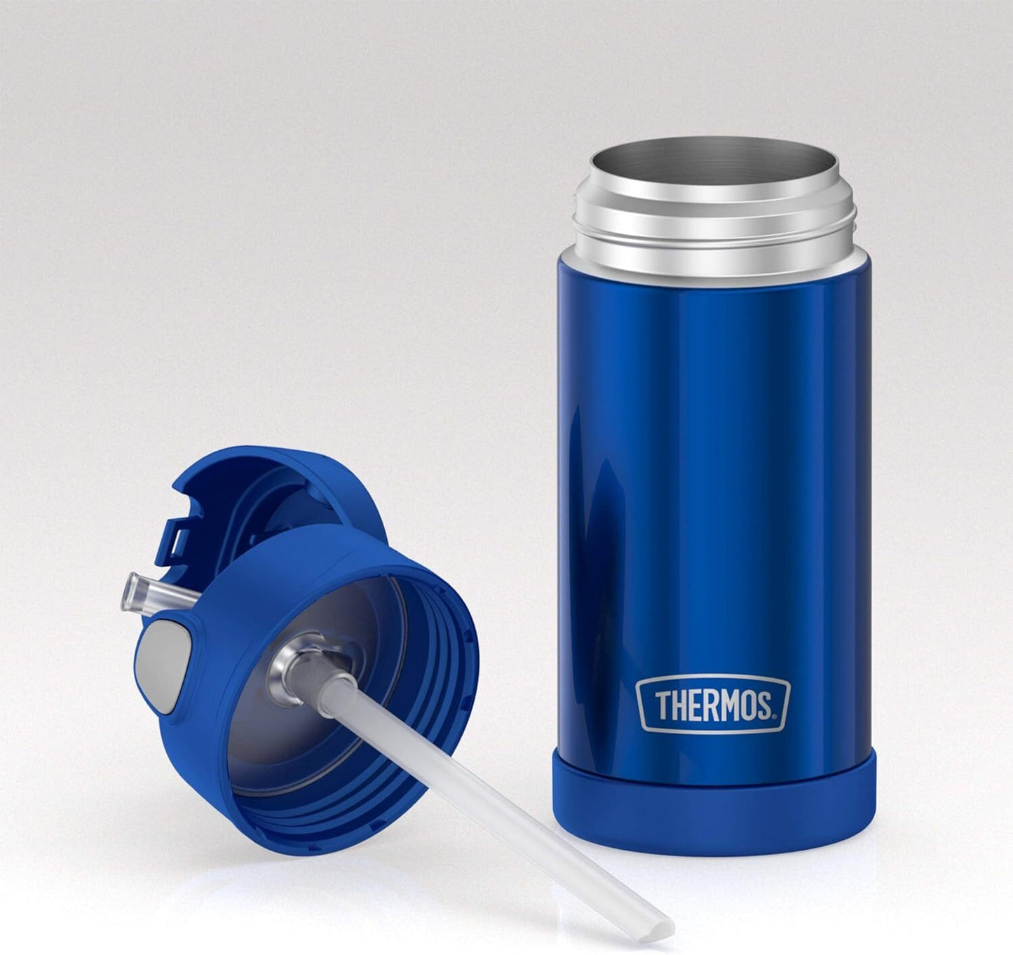 Thermos Replacement Straws for 12 Ounce Funtainer Bottle, Clear,2 Count(2 PACK)