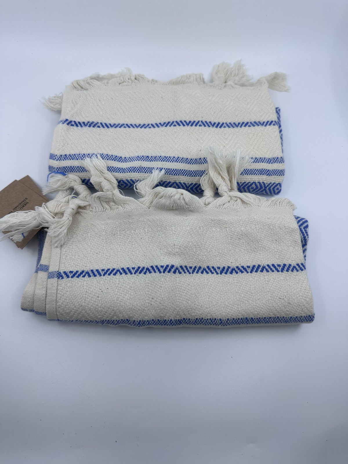 ♻️✅Turkish Hand Towels for Bathroom, Set of 2 |%100 Cotton, 18x36 Inc