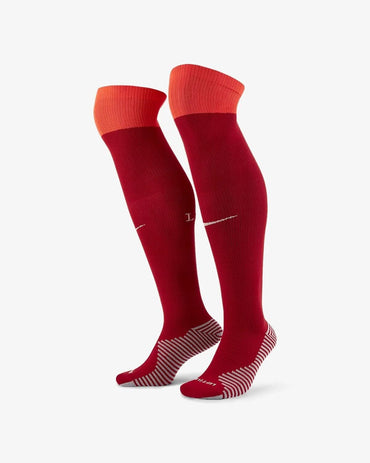 ♻️✅Nike Men`s Liverpool FC 2021/22 Stadium Home Over-the-Calf Soccer Socks