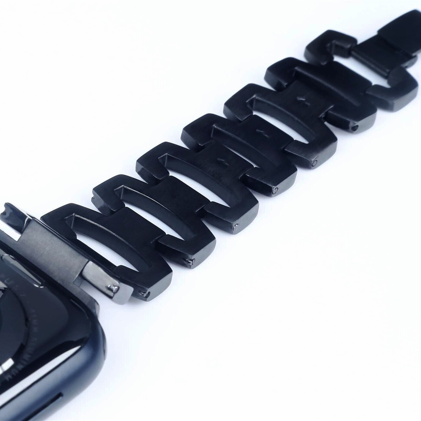 STAINLESS STEEL APPLE WATCH BAND 10/9/8/7/6/5/4/SE ULTRA 1/2 MULTICOLOR LUXURY