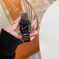 STAINLESS STEEL APPLE WATCH BAND 10/9/8/7/6/5/4/SE ULTRA 1/2 MULTICOLOR LUXURY