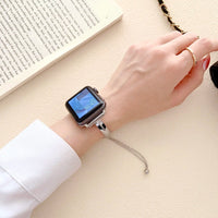 STAINLESS STEEL APPLE WATCH BAND 10/9/8/7/6/5/4/SE ULTRA 1/2 MULTICOLOR LUXURY