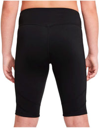 Nike Dri-FIT One Big Kids' Girls' Bike Shorts (as1, Alpha, l, Regular) Black