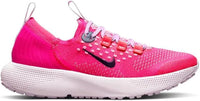 Nike Women's React Escape Run Flyknit Running Shoe 8 Pink/Black Blue